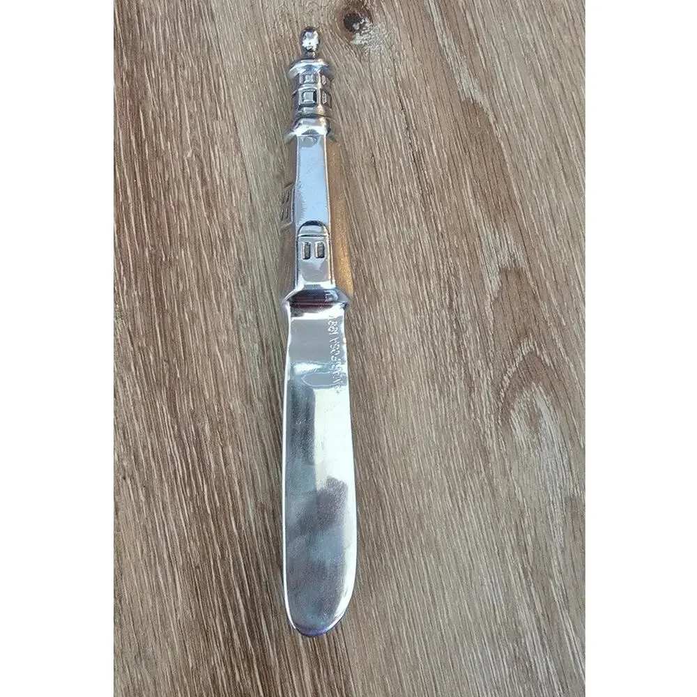 Vintage Mariposa Aluminum Lighthouse Spreader Butter Knife Party Nautical Event